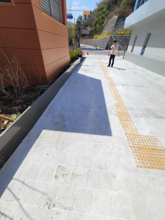 금천 보도블럭교체 대표 현장